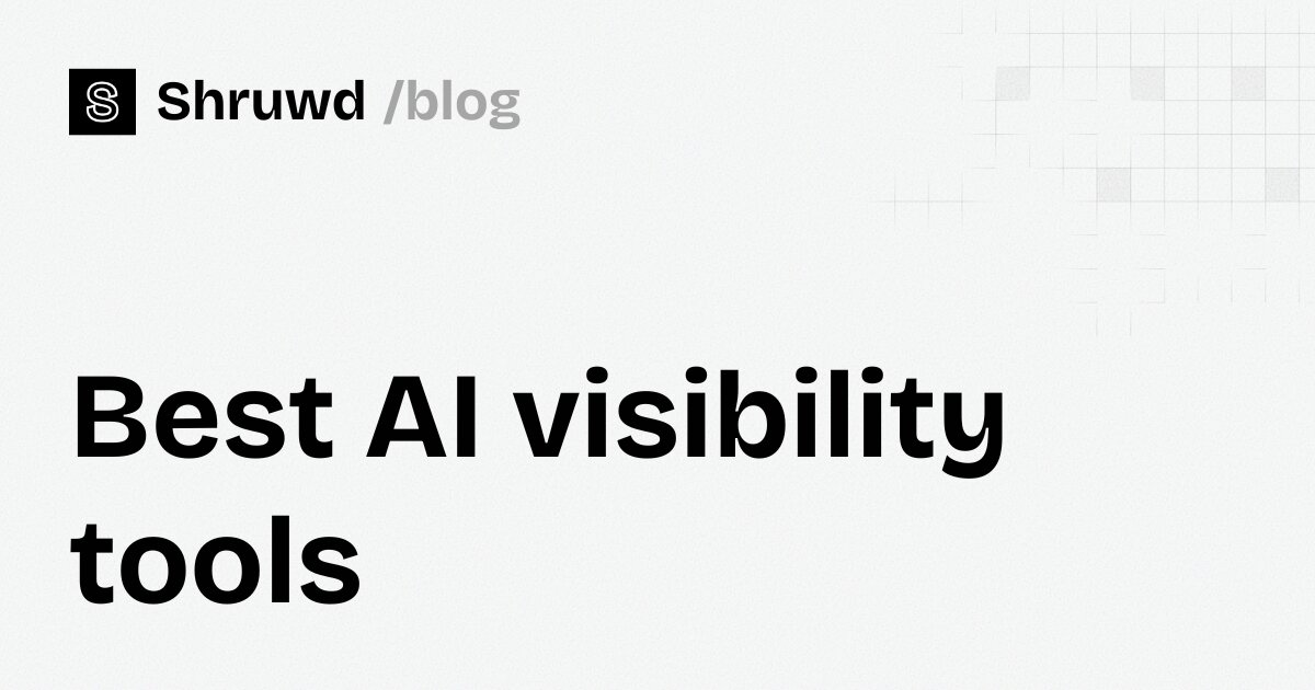 Best AI visibility tools in 2026, and the catch with each